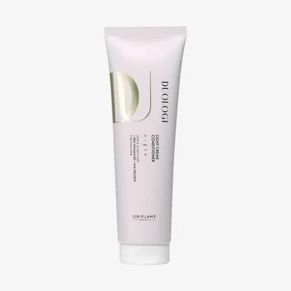 نرم کننده تخصصی لایت کرم مناسب موهای نازک دئولوژی اوریفلیم - duologi light creme conditioner oriflame - سرزمین زیبایی