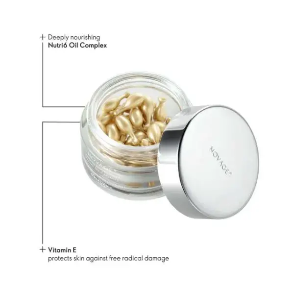 کپسول روغن تغذیه کنندگی قوی صورت نوایج پلاس - Intense Nourishment Facial Oil Capsules - سرزمین زیبایی