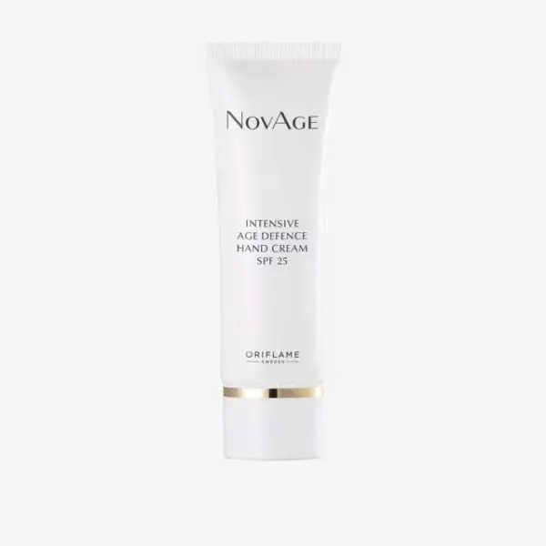 کرم دست ضدپیری فوق العااده قوی با SPF 25 نوایج اوریفلیم - NOVAGE Intensive Age Defence Hand Cream SPF 25 ORIFLAME - سرزمین زیبایی